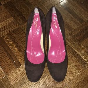 Pre owned Suede Kate Spade Wedges